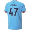 Manchester City Phil Foden 47 Heim Fußballtrikots kaufen 2022 23