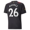 Manchester City Riyad Mahrez 26 Auswärtstrikot 2022 23 Fußballtrikots