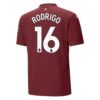 Manchester City Rodrigo 16 3 Trikot 2024 25 Fußballtrikots