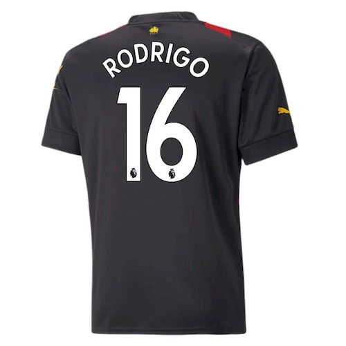 Manchester City Rodrigo 16 Auswärtstrikot 2022-23 Fußballtrikots