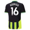 Manchester City Rodrigo 16 Auswärtstrikot 2024 25 Fußballtrikots