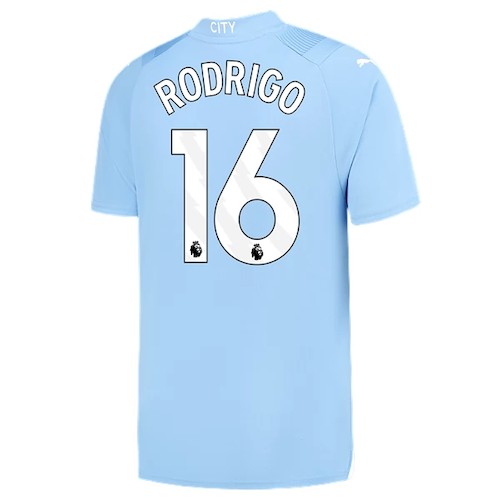 Manchester City Rodrigo 16 Heimtrikot 2023-24 Fußballtrikots