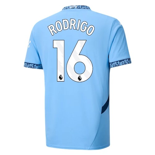 Manchester City Rodrigo 16 Heimtrikot 2024-25 Fußballtrikots