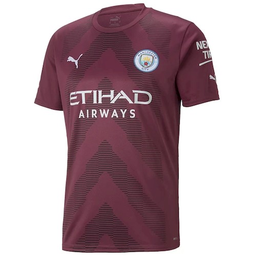 Manchester City Torwart Auswärtstrikot 2022-23 Fußballtrikots