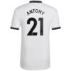 Manchester United Antony 21 Auswärtstrikot 2022 23 Fußballtrikots