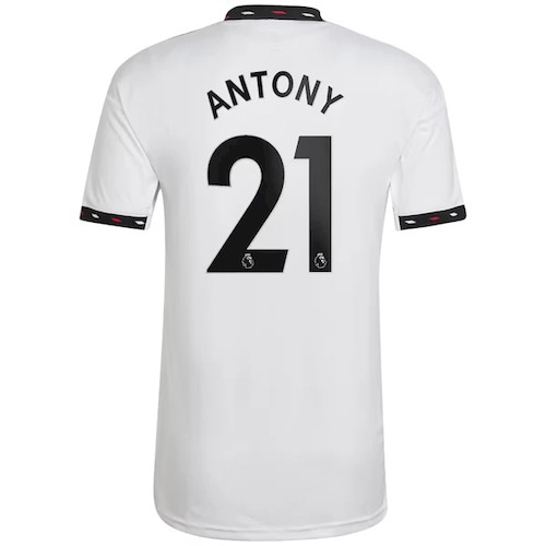 Manchester United Antony 21 Auswärtstrikot 2022-23 Fußballtrikots