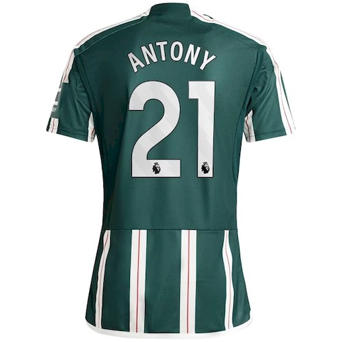 Manchester United Antony 21 Auswärtstrikot 2023-24 Fußballtrikots