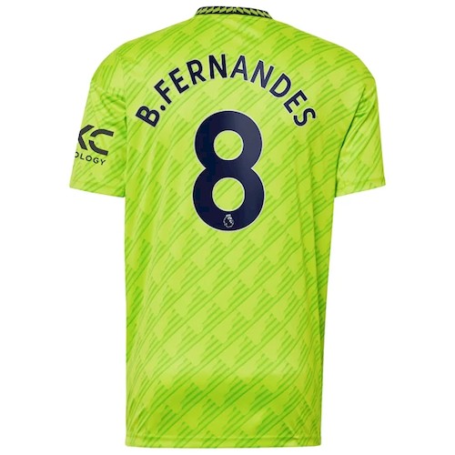 Manchester United B.Fernandes 8 3. Trikot 2022-23 Fußballtrikots