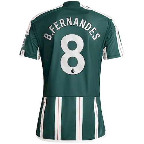 Manchester United B.Fernandes 8 Auswärtstrikot 2023-24 Fußballtrikots
