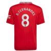 Manchester United BFernandes 8 Heimtrikot 2022 23 Fußballtrikots