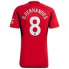 Manchester United BFernandes 8 Heimtrikot 2023 24 Fußballtrikots