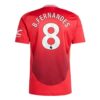 Manchester United BFernandes 8 Heimtrikot 2024 25 Fußballtrikots