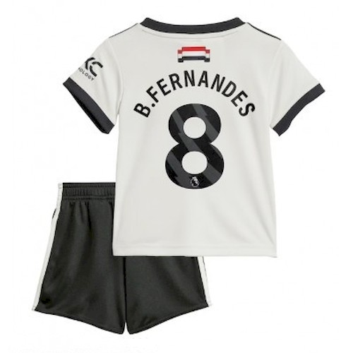 Manchester United B.Fernandes 8 Kinder 3rd Trikotsatz 2024-25