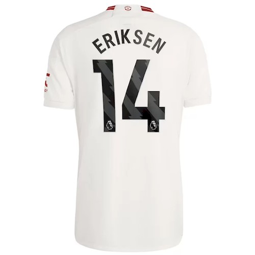 Manchester United Christian Eriksen 14 3. Trikot 2023-24 Fußballtrikots