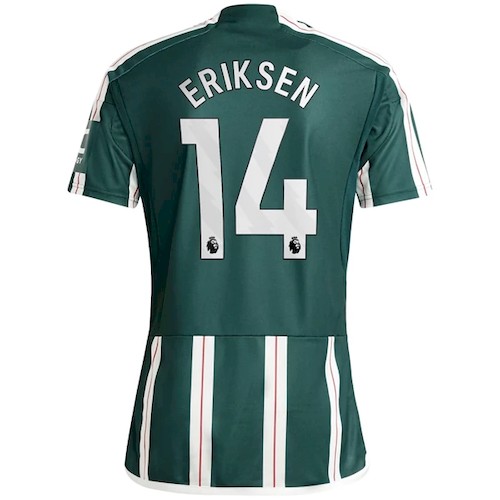 Manchester United Christian Eriksen 14 Auswärtstrikot 2023-24 Fußballtrikots