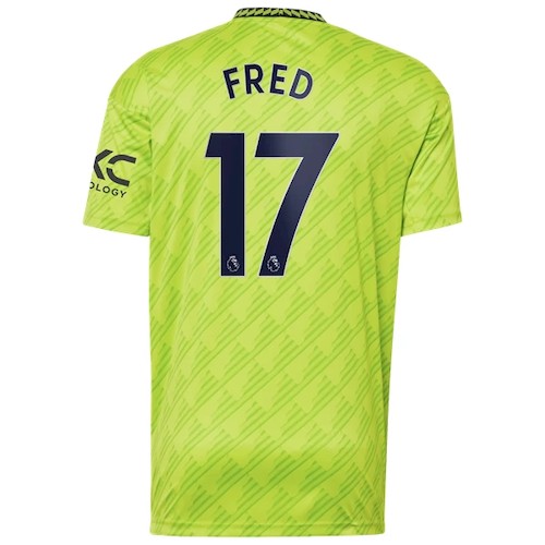 Manchester United Fred 17 3. Trikot 2022-23 Fußballtrikots