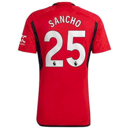 Manchester United Jadon Sancho 25 Heimtrikot 2023-24 Fußballtrikots