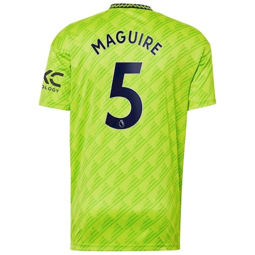 Manchester United Maguire 5 3. Trikot 2022-23 Fußballtrikots