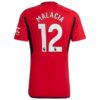 Manchester United Malacia 12 Heimtrikot 2023 24 Fußballtrikots