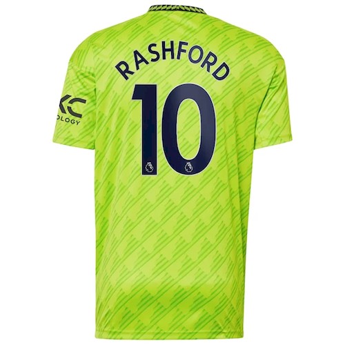 Manchester United Marcus Rashford 10 3rd Fußballtrikots kaufen 2022-23