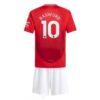 Manchester United Marcus Rashford 10 Heim Kinder Trikotsatz 2024 25