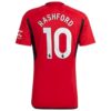 Manchester United Marcus Rashford 10 Heimtrikot 2023 24 Fußballtrikots