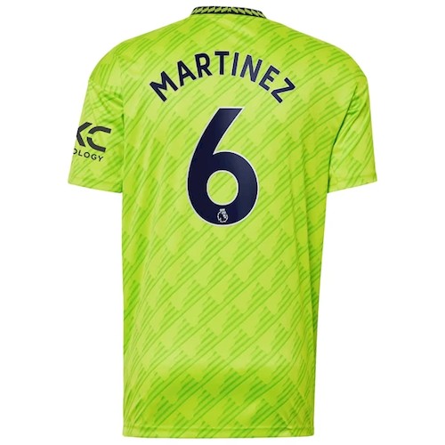 Manchester United Martinez 6 3. Trikot 2022-23 Fußballtrikots