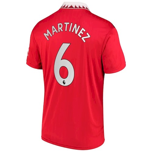 Manchester United Martinez 6 Heimtrikot 2022 23 Fußballtrikots