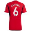 Manchester United Martinez 6 Heimtrikot 2023 24 Fußballtrikots