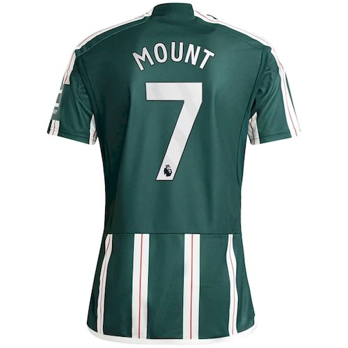 Manchester United Mason Mount 7 Auswärtstrikot 2023 24 Fußballtrikots