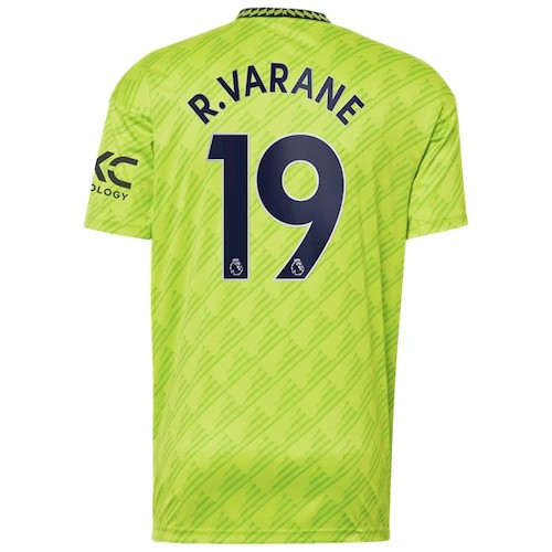 Manchester United R. Varane 19 3. Trikot 2022-23 Fußballtrikots