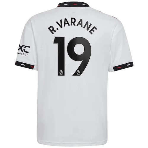 Manchester United R. Varane 19 Auswärtstrikot 2022-23 Fußballtrikots
