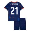 Niederlande FDe Jong 21 Kinder Auswärts Trikotsatz 2024 Fußballtrikots
