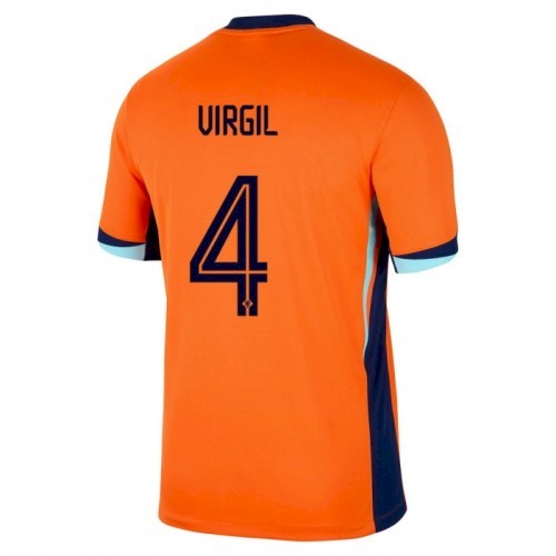 Niederlande Virgil 4 Heimtrikot 2024 Fußballtrikots