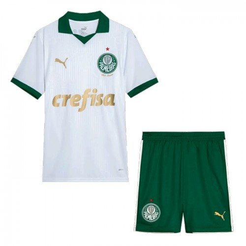 Palmeiras Kinder Auswärts Trikotsatz 2024 2025 Fußballtrikots