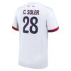 Paris Saint Germain PSG CSoler 28 Auswärtstrikot 2024 25 Fußballtrikots