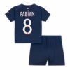 Paris Saint Germain PSG Fabian 8 Kinder Heim Trikotsatz 2023 2024 Fußballtrikots