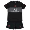 Paris Saint Germain PSG Kinder 3rd Trikotsatz 2021 22 Fußballtrikots