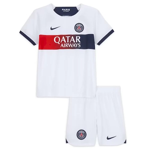 Paris Saint Germain PSG Kinder Auswärts Trikotsatz 2023-24 Fußballtrikots