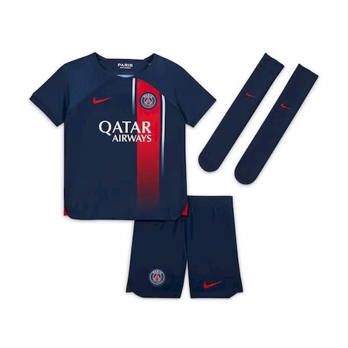 Paris Saint Germain PSG Kinder Heim Trikotsatz 2023-24 Fußballtrikots