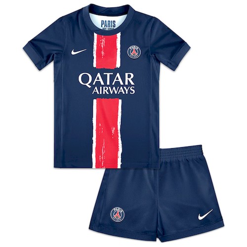 Paris Saint Germain PSG Kinder Heim Trikotsatz 2024-25 Fußballtrikots