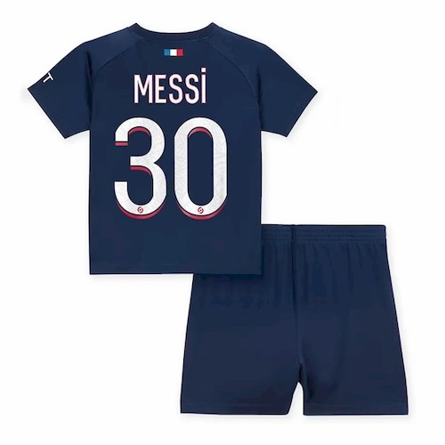 Paris Saint Germain PSG Lionel Messi 30 Heim Kinder Trikotsatz 2023 2024