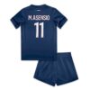 Paris Saint Germain PSG MAsensio 11 Kinder Heim Trikotsatz 2024 25 Fußballtrikots