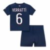 Paris Saint Germain PSG Marco Verratti 6 Kinder Heim Trikotsatz 2023 2024 Fußballtrikots