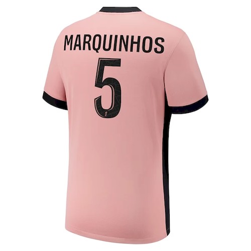 Paris Saint Germain PSG Marquinhos 5 3. Trikot 2024-25 Fußballtrikots