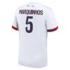 Paris Saint Germain PSG Marquinhos 5 Auswärtstrikot 2024 25 Fußballtrikots