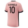 Paris Saint Germain PSG ODembélé 10 3 Trikot 2024 25 Fußballtrikots