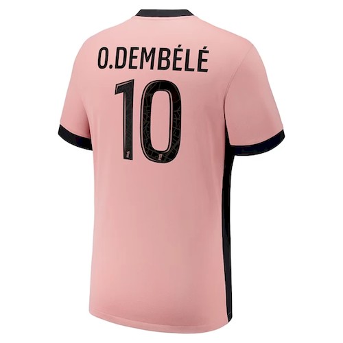 Paris Saint Germain PSG O.Dembélé 10 3. Trikot 2024-25 Fußballtrikots
