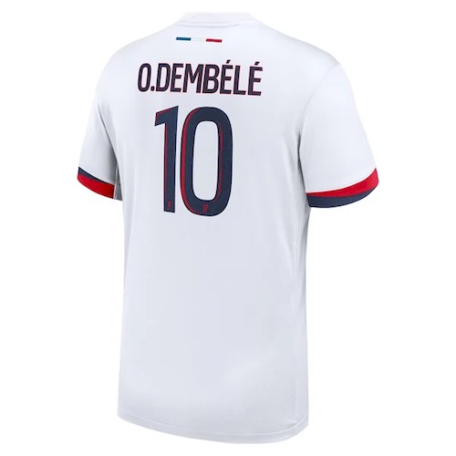 Paris Saint Germain PSG O.Dembélé 10 Auswärtstrikot 2024-25 Fußballtrikots