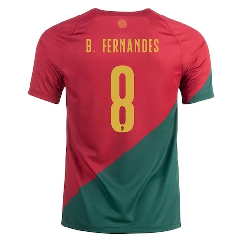 Portugal B.Fernandes 8 Heim Fußballtrikots kaufen 2022
